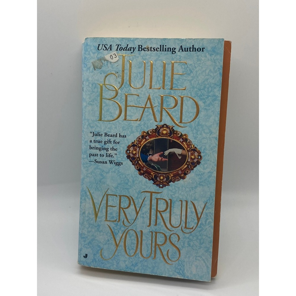 Julie Beard Very Truly Yours Book Adult Paperback Blue Good Historical Romance